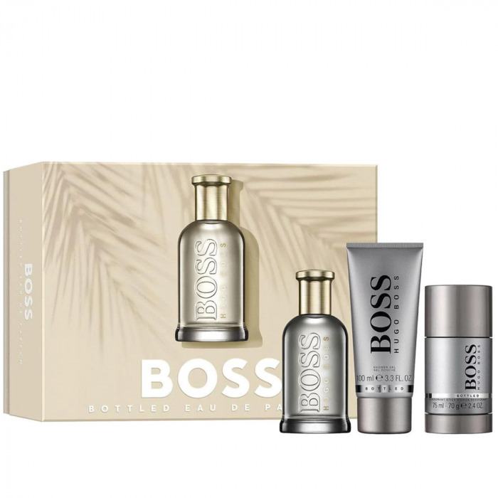 Hugo Boss Boss Bottled Eau de Parfum Dárková sada pánská parfémovaná voda 100ml, sprchový gel 100 ml a deostick 75 g