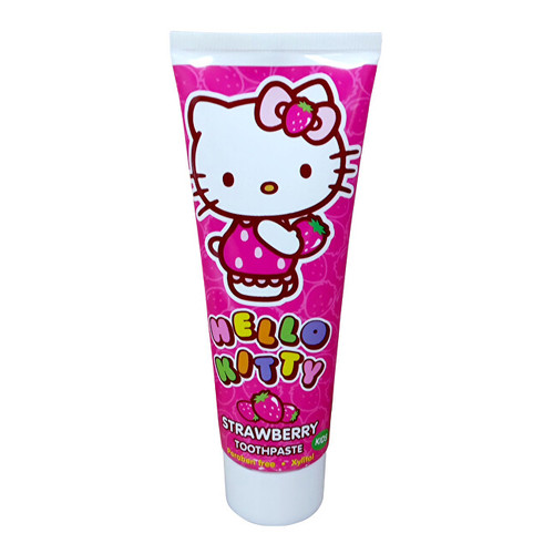 Hello Kitty Toothpaste - Zubní pasta s jahodou příchutí 