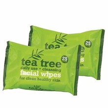 Tea Tree Facial Wipes - Čistiace obrúsky