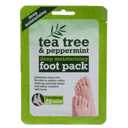 Tea Tree & Peppermint Deep Moisturising Foot Pack - Péče o nohy pro hydrataci chodidel
