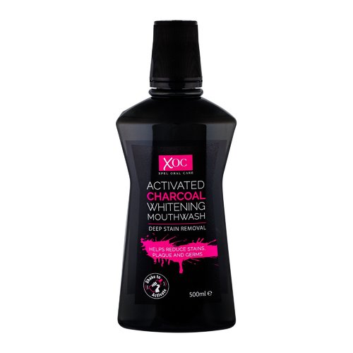 Oral Care Activated Charcoal Mouth Wash - Ústna voda