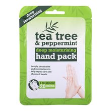 Tea Tree & Peppermint Deep Moisturising Hand Pack - Hydratační rukavice