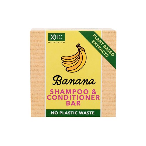 Banana Shampoo & Conditioner Bar - Tuhý šampon a kondicionér na vlasy 2v1