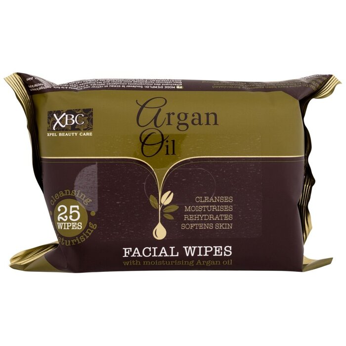 Argan Oil Wipes ( 25 ks ) - Hydratační a čisticí vlhčené ubrousky s arganovým olejem