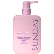 S.U.N.D.A.Y Volume Shampoo - Objemový šampón
