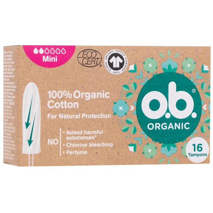 O.b. Organic Mini - Tampon 16 ks