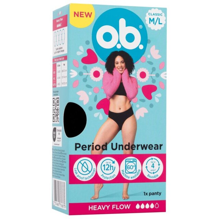 O.b. Period Underwear M/L - Menstruační kalhotky 1 ks