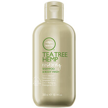 Tea Tree Hemp Restoring Shampoo & Body Wash - Obnovující konopný šampon a sprchový gel 2 v 1