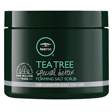 Tea Tree Special Detox Foaming Salt Scrub - Pěnivý peeling na pokožku hlavy