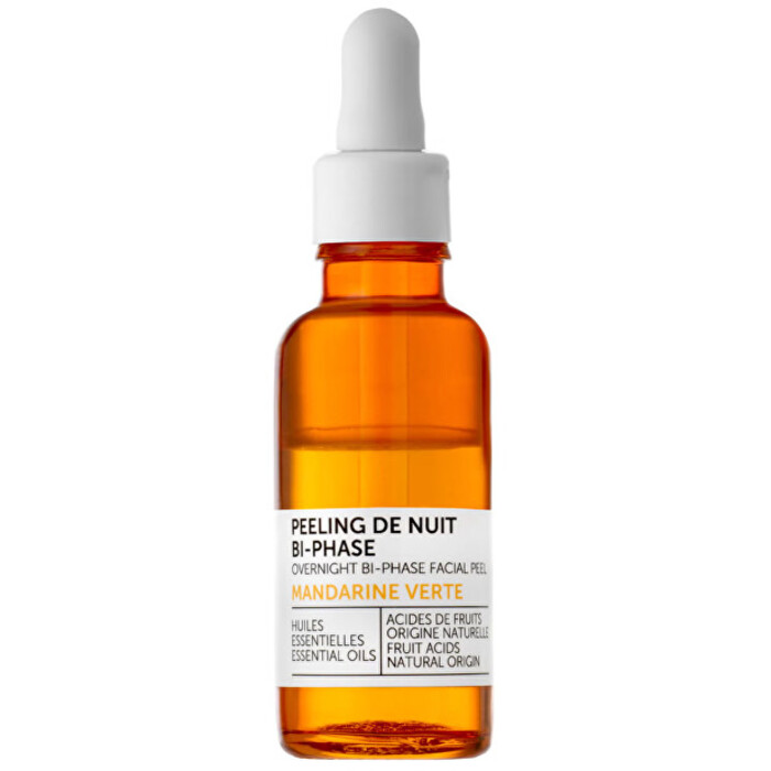 Green Mandarin Overnight Bi-Phase Facial Peel - Noční exfoliační peeling
