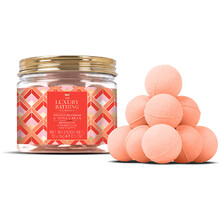Bath Fizzers Orange Blossom Set ( Pomerančový květ & Tonka fazole ) - Šumivé bomby do koupele