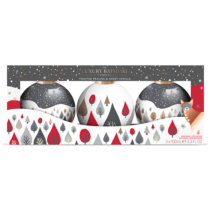 Grace Cole Body Wash Gift Set ( Vánoční cukroví & Vanilka ) - Dárková sada přípravků do koupele