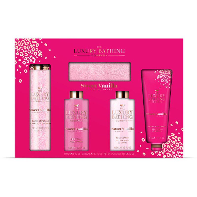Body Care Set ( Vanilka & Mandle ) - Dárková sada péče o tělo