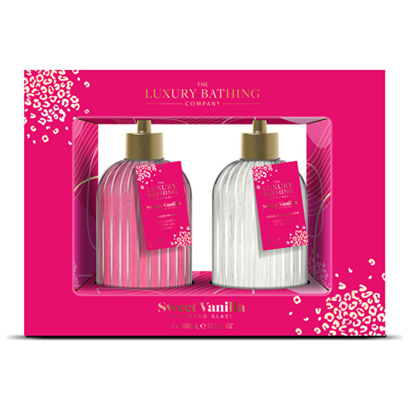 Hand Care Set ( Vanilka & Mandle ) - Dárková sada péče o ruce 2 ks