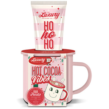 Hand Care Set in a Cup ( Vánoční cukrovinky, Kakao & Vanilka ) - Dárková sada krému na ruce