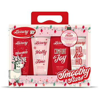 Christmas Body Care Set ( Vánoční cukrovinky, Kakao & Vanilka ) - Dárková sada péče o tělo