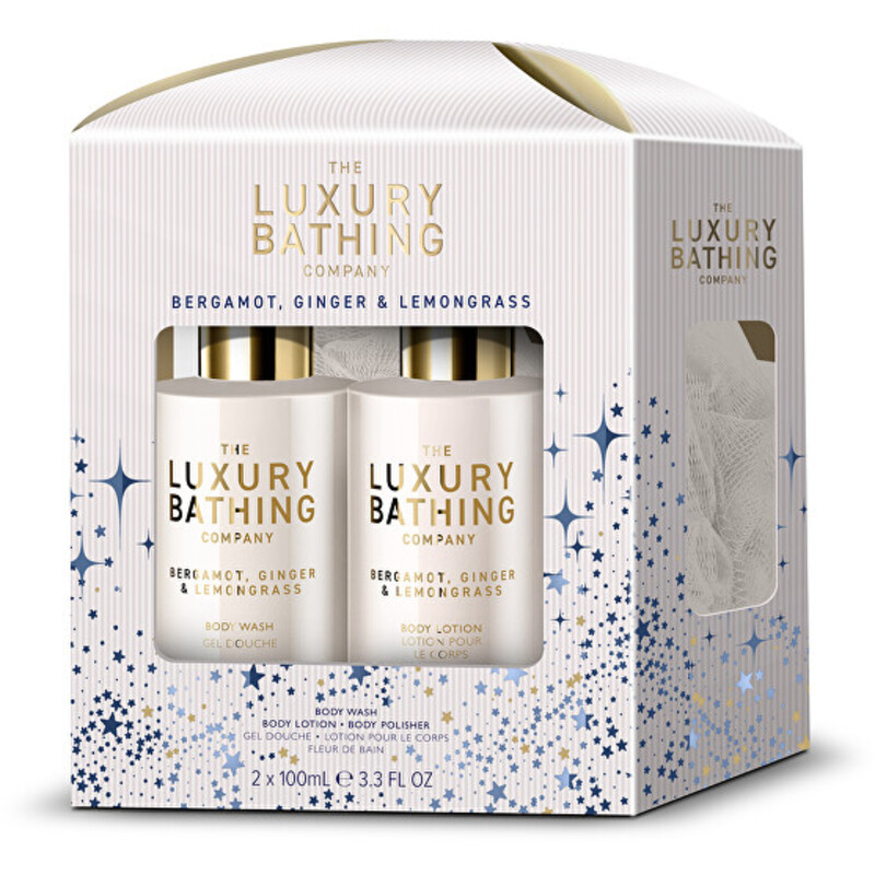Bath & Body Care Set ( Bergamot, Zázvor & Lemongrass ) - Dárková sada péče o tělo