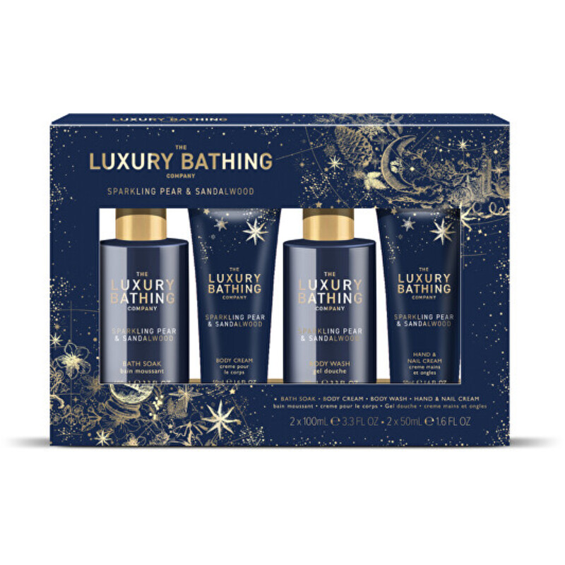 Luxury Bathing Body & Shower Set ( Hruška & Santalové dřevo ) - Dárková sada péče o tělo 