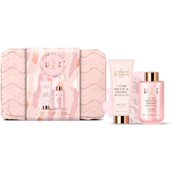 Creme Brulée Body Care Trio ( Creme Brulée, Pomerančový květ ) - Dárková sada péče o tělo ( 3 ks )