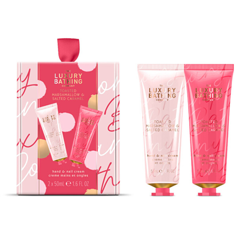 Toasted Marshmallow & Salted Caramel Hand Cream Duo - Dárkové sada krémů na ruce ( 2 ks )