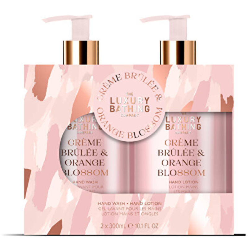 Creme Brulée Hand Care Duo ( Creme Brulée & Pomerančový květ ) - Dárková sada péče o ruce ( 2 ks )