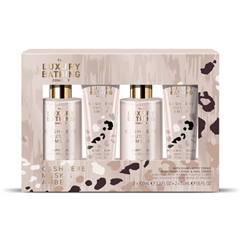 Cashmere Body Care Gift Set ( Kašmír, Mošus & Ambra ) - Dárková sada ( 4 ks )