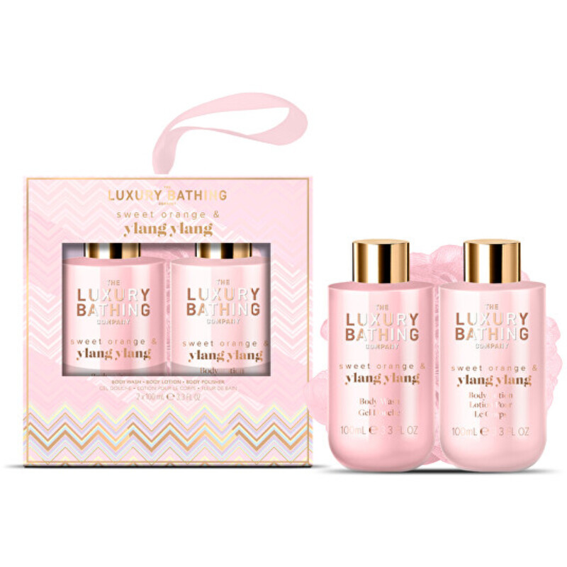 Luxury Bathing Ylang Ylang Body Care Set ( Pomeranč & Ylang Ylang ) - Dárková sada péče o tělo ( 3 ks )