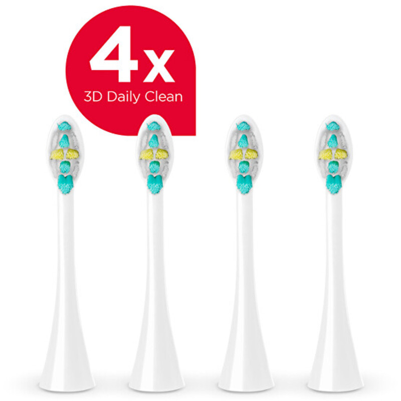 3D Daily Clean bílé ZK0070 - Náhradní hlavice