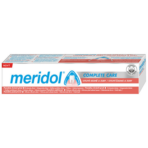 Meridol Complete Care Sensitive Gums & Teeth Toothpaste ( citlivé zuby ) - Zubní pasta 75 ml