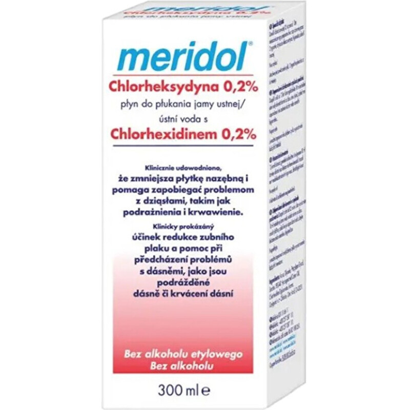 Mouthwash Chlorhexidin 0,2% - Ústní voda s chlorhexidinem