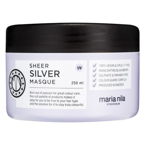 Maria Nila Sheer Silver Masque ( blond vlasy ) - Vyživující maska 250 ml