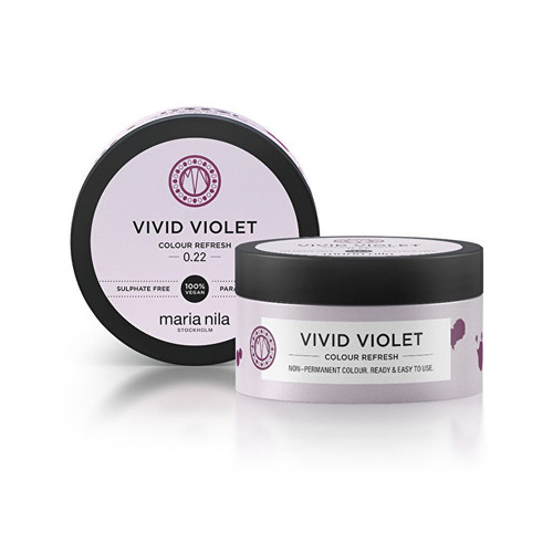 Vivid Violet Colour Refresh Mask - Jemná vyživující maska bez permanentních barevných pigmentů 