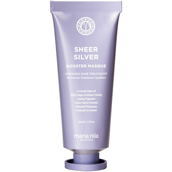 Sheer Silver Masque - Vyživujúca maska pre blond vlasy
