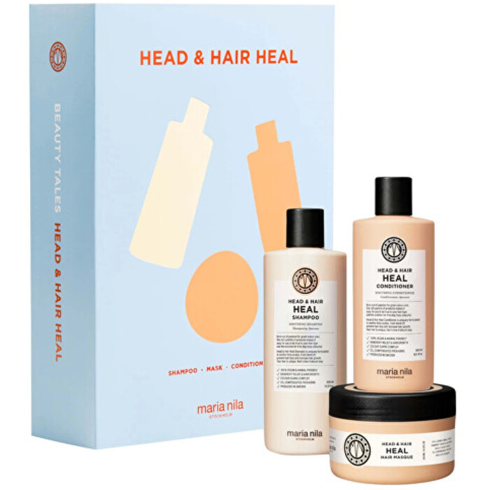 Head & Hair Heal Set - Dárková sada proti lupům a vypadávání vlasů