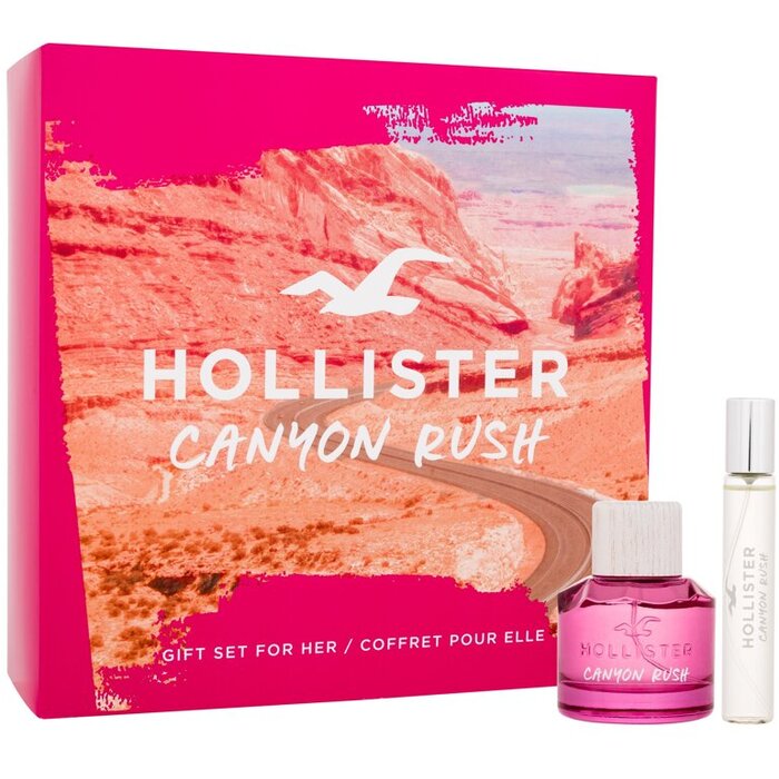 Hollister Canyon Rush Dárková sada dámská parfémovaná voda 50 ml a dámská parfémovaná voda 15 ml