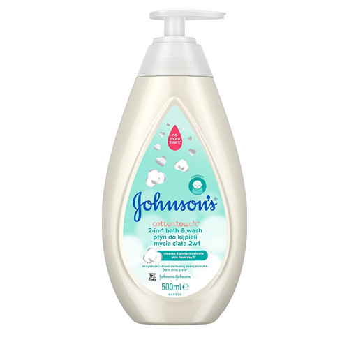 Johnson's Baby Cottontouch 2-in-1 Bath & Wash - Koupelový a mycí gel 2v1 500 ml