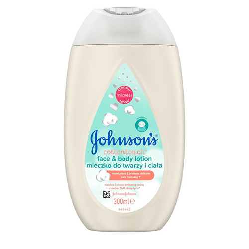 Johnson's Baby Cottontouch Face & Body Lotion - Mléko na tělo a tvář 300 ml