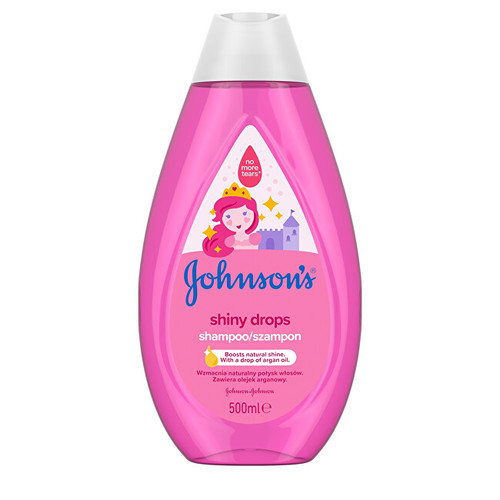 Johnson's Baby Shiny Drops Shampoo - Jemný šampon pro děti 500 ml