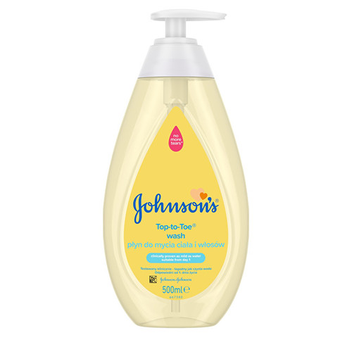 Johnson's Baby Top To Toe Wash - Mycí gel pro tělo a vlasy 500 ml