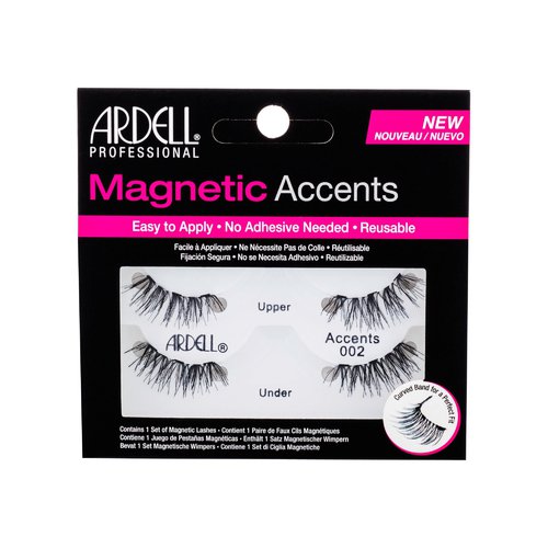 Ardell Magnetic Accents 002 - Umělé řasy - Black