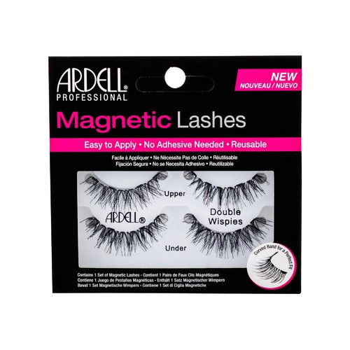 Ardell Pro Magnetic eyelashes Double Wispies Magnetické řasy pro rychlé zvýšení objemu řas bez lepidla Glamour
