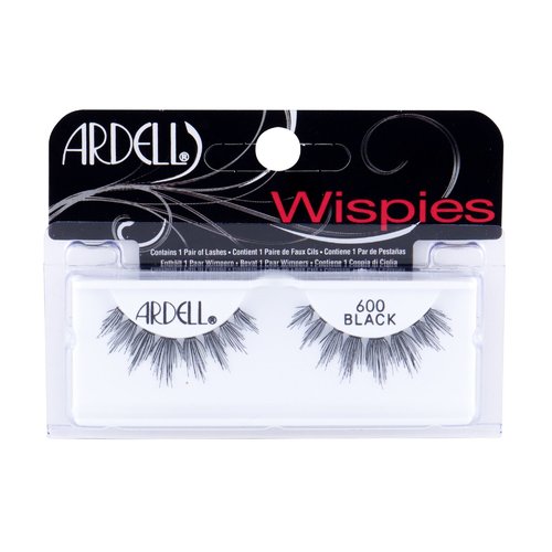 Ardell Wispies 600 Black - Umělé řasy 1 ks - Black