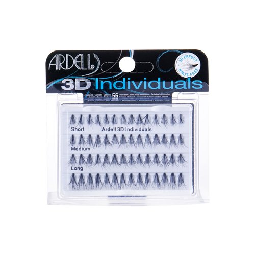 Ardell 3D Individuals Combo Pack - Trsové řasy pro ženy 56 ks