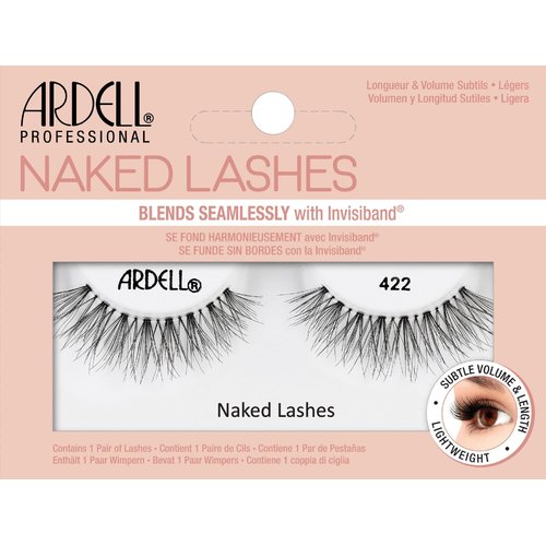 Ardell Naked Lashes 422 - Umělé řasy pro přirozený vzhled 1 ks - Black