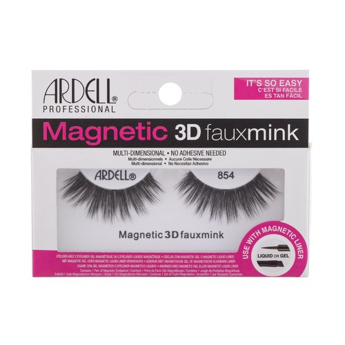 Ardell Magnetic 3D Faux Mink 854 - Magnetické umělé řasy 1 ks - Black