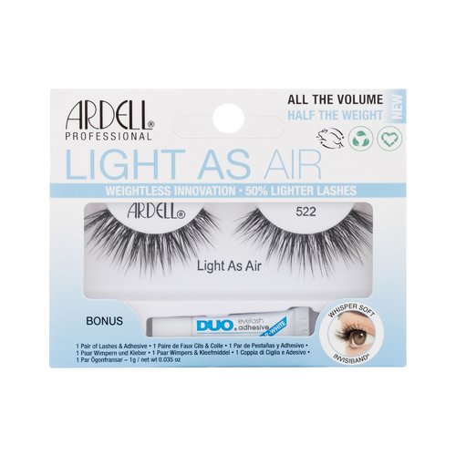 Ardell Light As Air 522 + lepidlo na řasy Duo 1g Black
