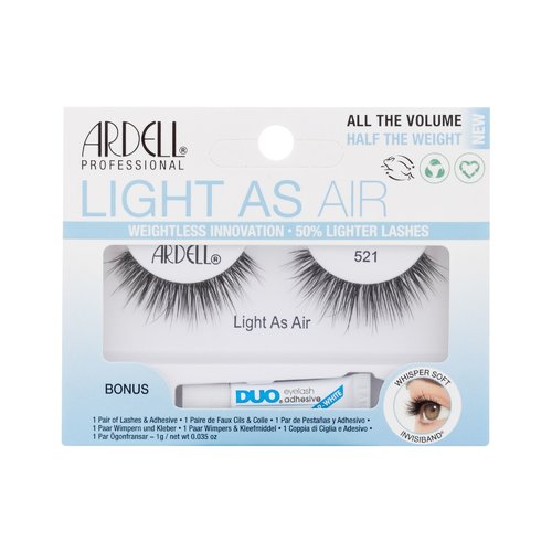 Ardell Light As Air 521 + lepidlo na řasy Duo 1g
