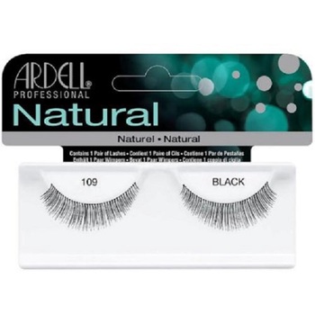 Natural Lashes 109 Black - Nalepovací řasy