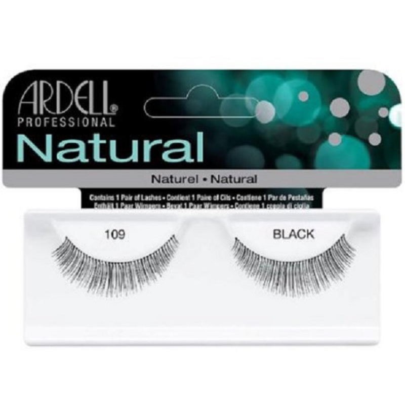 Natural Lashes 109 Black - Nalepovací řasy