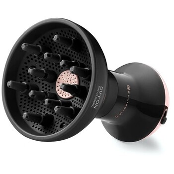 DIFFON Ion Ceramic Dual Voltage - Fén s difuzérem na vlnité vlasy 11968